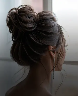 Lo chignon spettinato