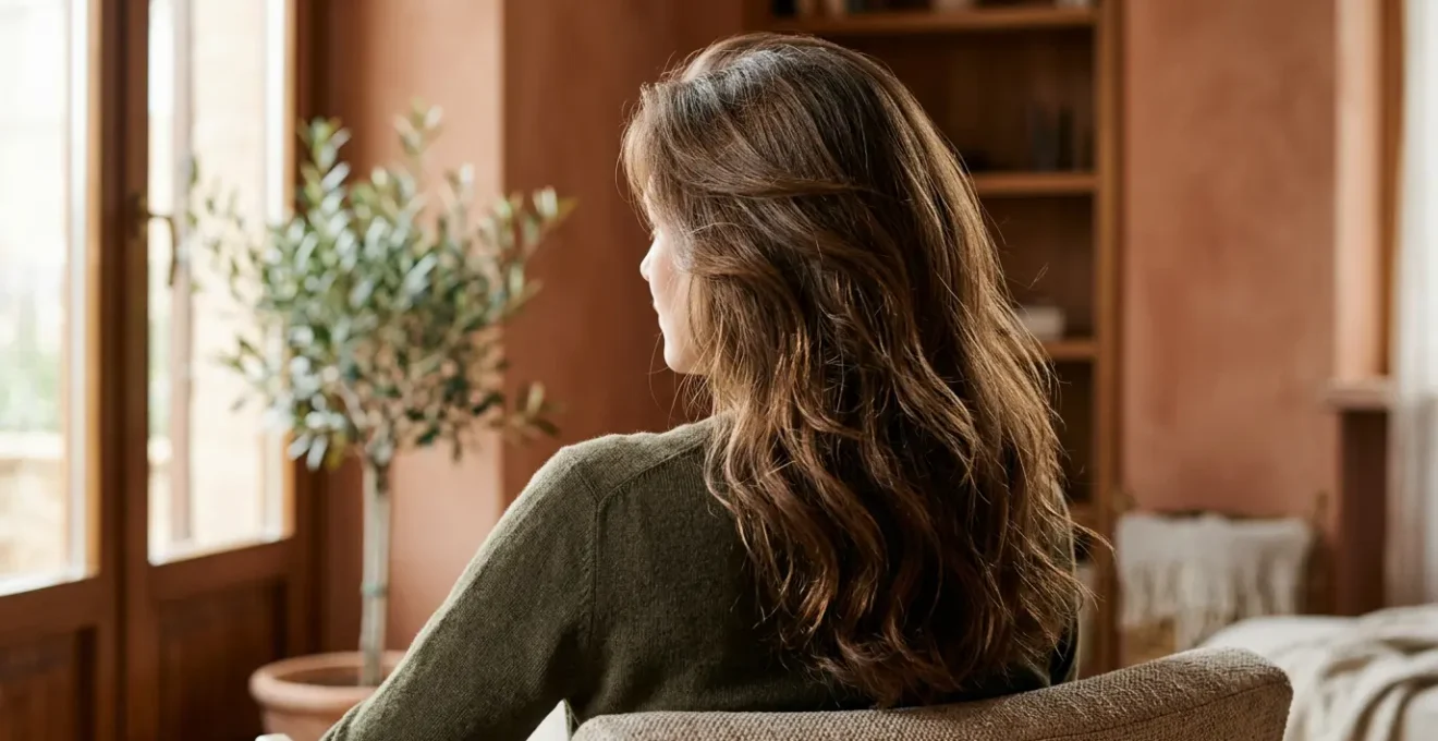 Capelli fini con volume naturale alla radice