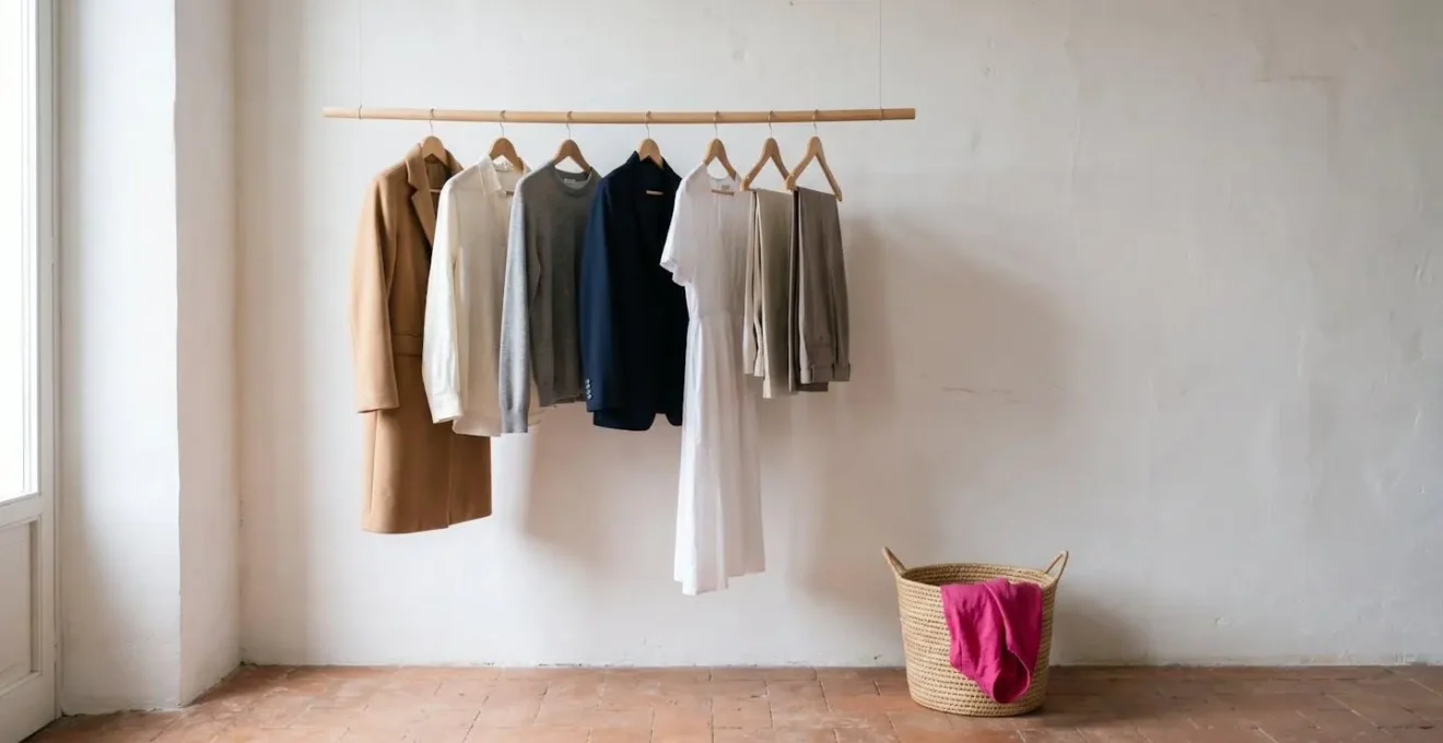 Contrasto visivo tra colori di tendenza e palette armocromatica personale in un contesto di moda sostenibile
