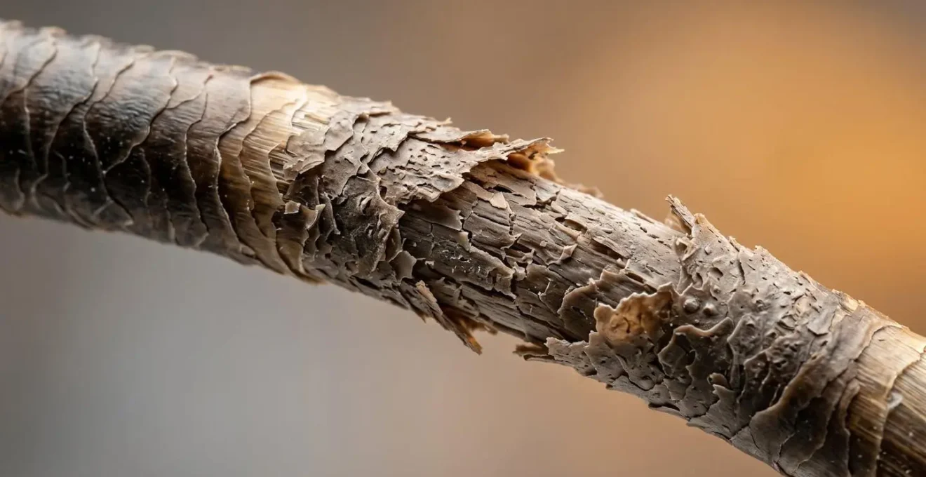 Dettaglio macro della struttura del capello che mostra i danni microscopici causati dal calore eccessivo
