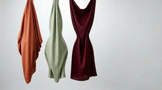 Composizione elegante che rappresenta diverse silhouette femminili e l'arte di vestirsi secondo la propria forma del corpo