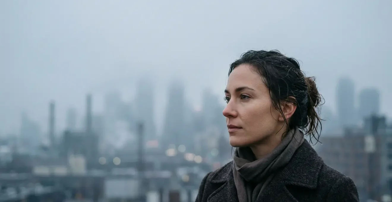 Protezione della pelle del viso dall'inquinamento urbano e dallo smog per prevenire l'invecchiamento precoce