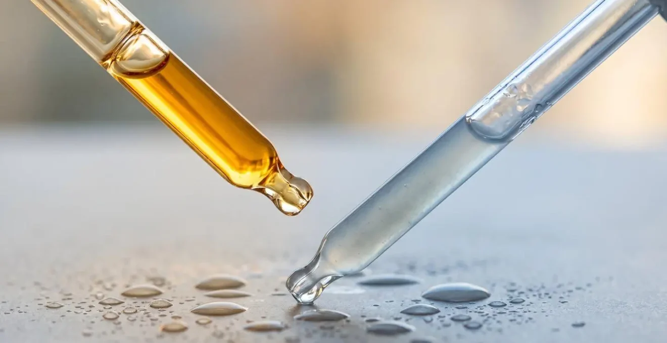 Routine di skincare con sieri antiossidanti per la prevenzione dell'invecchiamento cutaneo